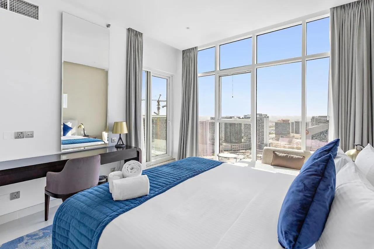 דובאי Elegant 1Br - Spacious & Luxury - Canal View